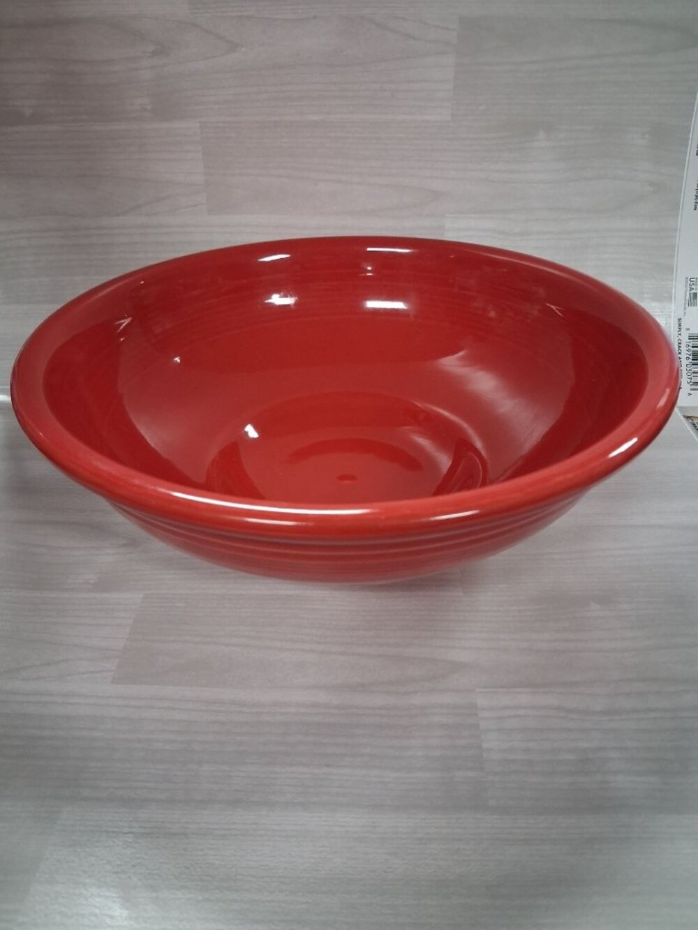 Fiesta Bistro Coupe Bowl Large Red 68oz